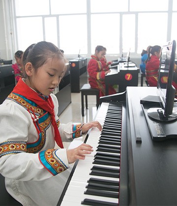 Mongolian Elementary School in Shiguai District, Baotou City, Inner Mongolia